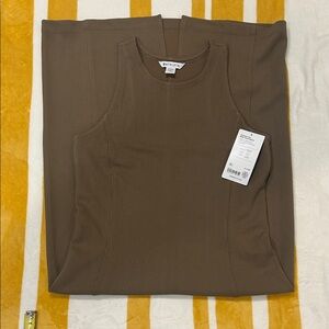 Athleta Brown Sleeveless Dress